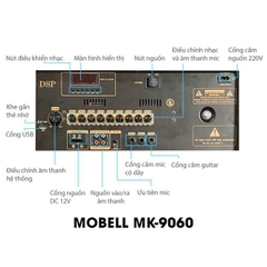 Loa di động Mobell MK-9060 (1500W)