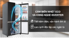 Tủ lạnh Hitachi inverter R-WB640VGV0 GBK (569 lít)