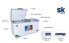 Tủ đông Sumikura Inverter SKF-400DI