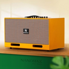 Loa Karaoke Xách Tay Nanomax X-20 Bass Đôi 20cm 380w/max
