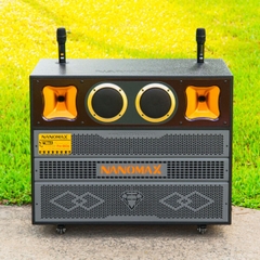 Loa Kéo Bình & Điện Nanomax Bass Đôi 40cm 1600w Pro-803N