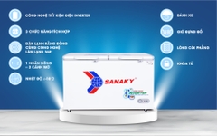 Tủ Đông Sanaky Inverter 410 lít VH-5699HY3