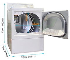 Máy sấy quần áo Speed Queen 15kg LES17AWF3022