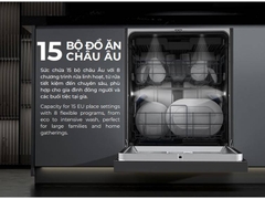 Máy rửa chén độc lập Hafele 15 bộ HDW-F6053S