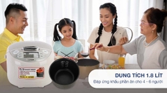 Nồi cơm điện tử Tiger 1.8 lít JAX-S18W