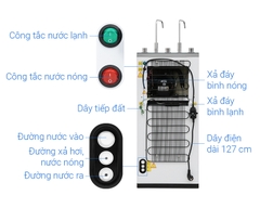 Máy lọc nước RO nóng nguội lạnh Sanaky VH-202HY3 11 lõi