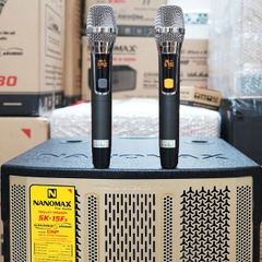 Loa di động Nanomax SK-15F3 (Bass 40cm/ 680W/ Karaoke/ Bluetooth)