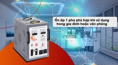 Ổn áp Robot 1 pha 5KVA 140 RENO
