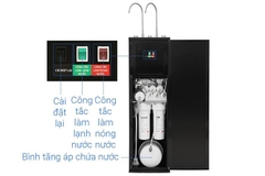 Máy lọc nước RO nóng nguội lạnh Hydrogen 10 lõi Toshiba TWP-WA3SVN(K)
