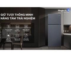 Tủ lạnh Aqua Inverter 455 lít AQR-TA518FA(SL)