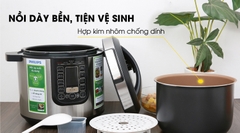 Nồi áp suất điện Philips HD2137/65 (6 lít)