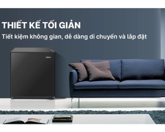 Tủ lạnh Aqua 50 lít AQR-D60FA(BS)