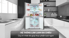 Tủ lạnh Casper Inverter 462 lít Multi Door RM-520VT
