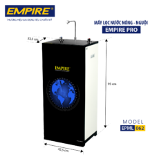 MÁY LỌC NƯỚC EMPIRE PRO NÓNG – NGUỘI – MODEL 062
