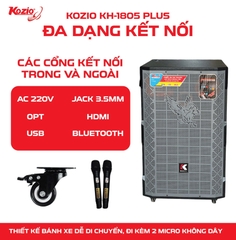Loa di động 5 tấc đơn KOZIO KH-1805 PLUS