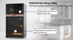 Tủ sấy chén Tiệt trùng Midea MXV-ZLP80XC65-R