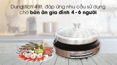 Nồi lẩu điện Sunhouse SHD4526 4 lít