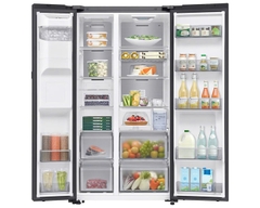Tủ lạnh Samsung Inverter 615 lít Side By Side AI Home RS90F65D2FSV