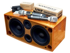 Loa Karaoke Xách Tay Nanomax TA-550 (Bass Đôi 20cm/ 550w)