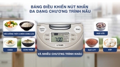 Nồi cơm điện tử Tiger 1.8 lít JAX-S18W