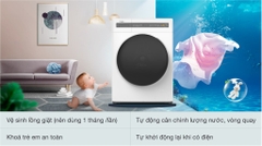 Máy giặt Whirlpool FreshCare inverter 8Kg FWEB8002FW