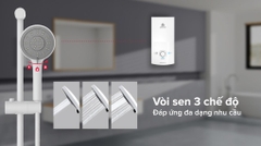 Máy tắm nước nóng trực tiếp Ariston 4500W AURES PREMIUM 4.5