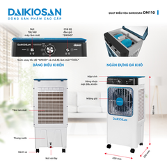 Quạt hơi nước Daikiosan DM110