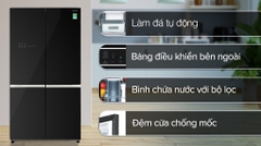Tủ lạnh Hitachi inverter R-WB640VGV0 GBK (569 lít)