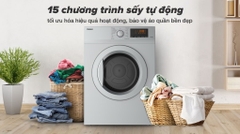 Máy sấy quần áo Galanz 8 kg DV-80T5C(S) (Sấy thông hơi)