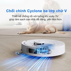 Robot hút bụi lau nhà Ecovacs Deebot T30C Trắng/Đen New 2025