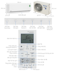 Máy Lạnh Panasonic Inverter 1.5 HP CU/CS-XU12BKH-8