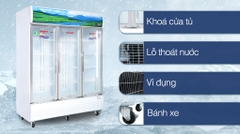 Tủ mát Sanaky 1400 lít VH-1520HP