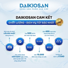 Máy biến đổi nước RO thành nước ion kiềm tươi Daikiosan DN068