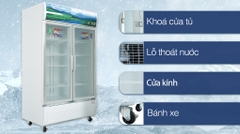 Tủ mát Sanaky 1100 lít VH-1209HP