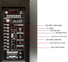 Loa di động 4 tấc đơn KOZIO KH-1509V