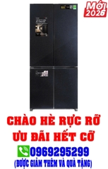 Tủ lạnh Panasonic Inverter 482 Lít Multi Door NR-XZ550HGKV