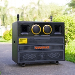 Loa Kéo Bình & Điện Nanomax Pro-215e Bass Đôi 40cm 2500w