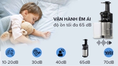 Máy ép trái cây Panasonic PAVH-MJ-L500SRA (Ép chậm)