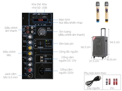 Loa di động Dalton TS-12G450X