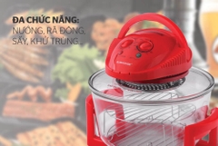Lò nướng thủy tinh 12L Sunhouse SH-416