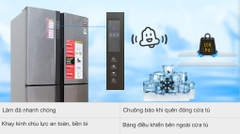 Tủ Lạnh Sharp Inverter 626 Lít SJ-FX630V-ST