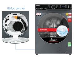 Máy giặt sấy Toshiba 12.5/8 kg TWD-BM135GF4V(MG)
