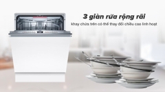 Máy rửa chén âm tủ Bosch SMV4ECX14E