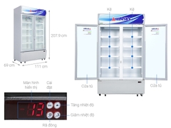Tủ mát Alaska SL-12C