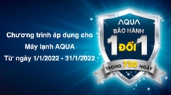 Máy lạnh treo tường Aqua inverter 1Hp AQA-KCRV10XAW