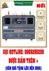 Loa Kéo Điện Nanomax Pro-909i Bass Đôi 40cm 3600w