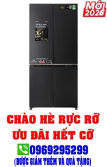 Tủ lạnh Panasonic Inverter 487 Lít Multi Door NR-XZ550CWKV
