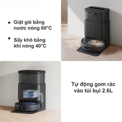 Robot hút bụi lau nhà Ecovacs N30 Pro Omni