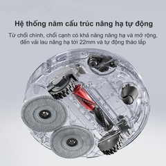 Robot hút bụi lau nhà Roborock Saros 10R