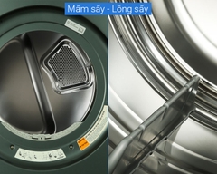 Tháp giặt sấy LG 25/17 kg WT2517NHEG
